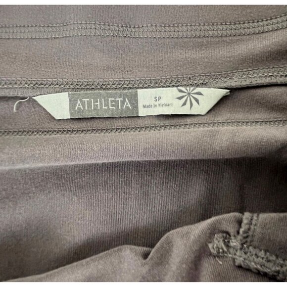 Athleta Jersey-Knit Skirt Gray with Pockets Sz. Small - Picture 2 of 5